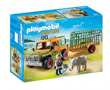 Camión con Elefante de Playmobil