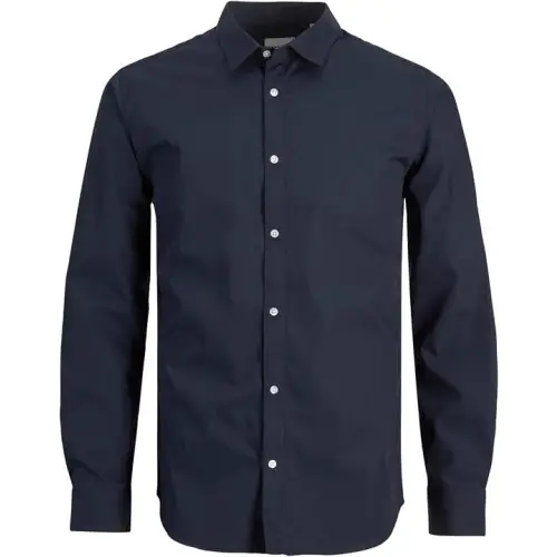 Camisa Jack & Jones Slim Fit - en Azul marino y Azul celeste