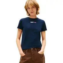 Camiseta de mujer Tommy Jeans de algodón 100% con logo