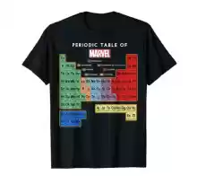 Camiseta Marvel Ultimate Periodic Table Of Elements