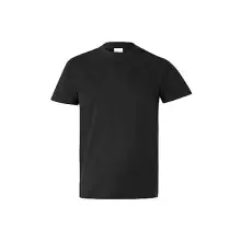 Camiseta negra Velilla 100% Algodón, talla L