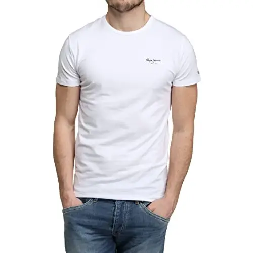 Camiseta Pepe Jeans Original 9,99€ en blanco y 10,99€ en negro