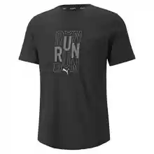 Camiseta PUMA Run Logo SS tee