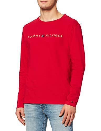 Camiseta Tommy Hilfiger Cn LS tee Logo Gold