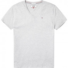 Camiseta Tommy Jeans Original Gris para Hombre