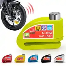 Candado de seguridad con alarma para bicicleta y motocicleta