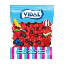 Caramelos de goma Vidal Moritas sabor a mora 1 kg.