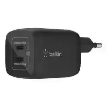 Cargador de Pared Doble USB Tipo C de 65 W Belkin Carga Rápida Power Delivery 3.0