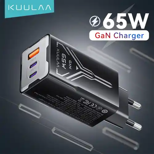 Cargador GaN KUULAA 65W