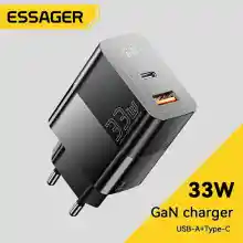 Cargador USB C Essager 33W GaN tipo C PD