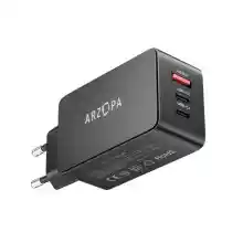 Cargador USB C Rápida PD3.0 ARZOPA 65W