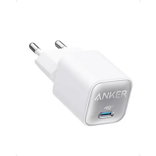 Cargador USB-C Anker 30W GAN IQ3