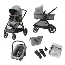 Carrito bebé Maxi-Cosi Zelia S Trio 3 Piezas Gris (0-4 años, hasta 22 kg)