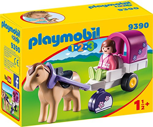 Carruaje de caballos 1.2.3 PLAYMOBIL
