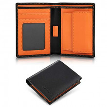 Cartera Hombre de Piel Mini con Protección RFID y NFC