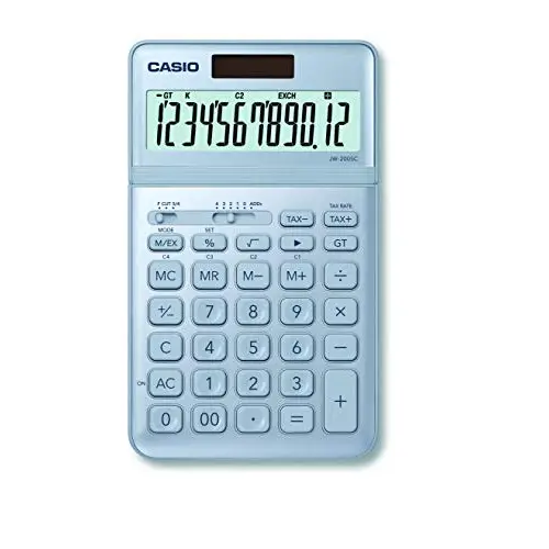 Calculadora CASIO JW-200SC-BU