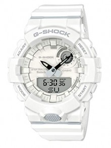 Casio Reloj Digital Unisex de Cuarzo con Correa en Resina, Blanco