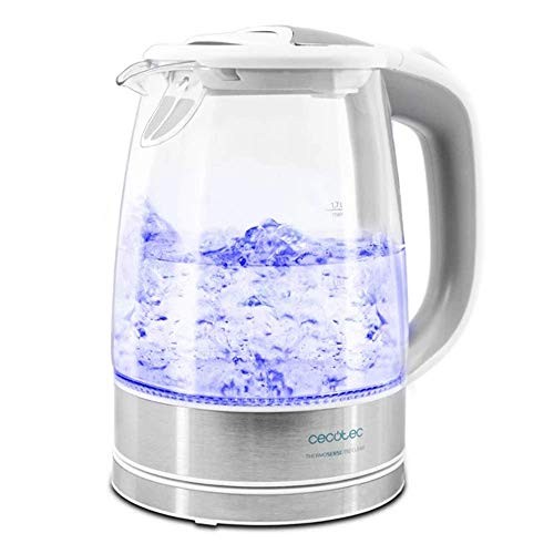 Minimo histórico! Hervidor de Agua Eléctrico Cecotec ThermoSense 350 Clear 1,7 litros 2200 W