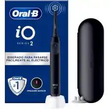 Cepillo de Dientes Eléctrico Oral-B iO 2 con Estuche De Viaje y Portarrecambios