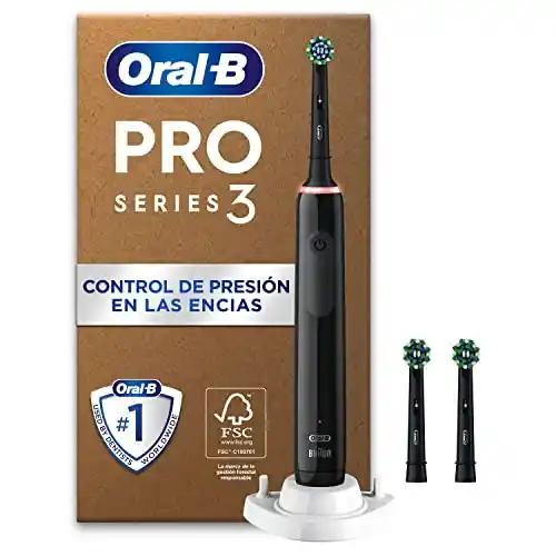 Cepillo de dientes eléctrico Oral-B Pro 3 con 3 Cabezales