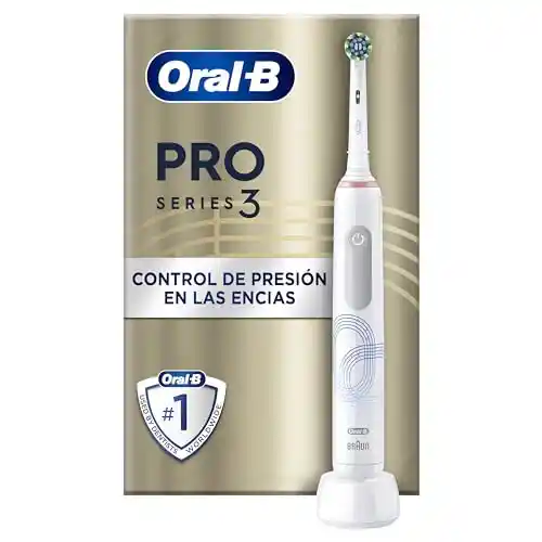Cepillo de Dientes Eléctrico Oral-B Pro Series 3 con 2 Cabezales
