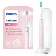 Cepillo de dientes eléctrico Philips Sonicare 3100 con estuche de viaje.