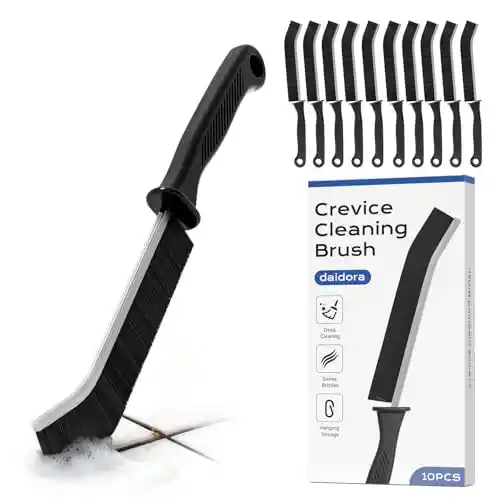 Cepillos de limpieza para juntas del hogar, pack de 10.