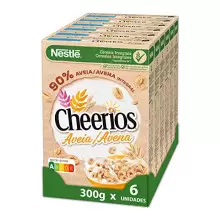 Cereales Nestlé Cereales Nestlé Cheerios Avena 300g - Pack de 6