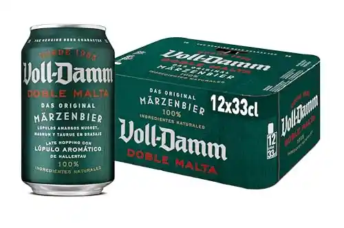 Cerveza Doble Malta Voll-Damm 36x 33cl
