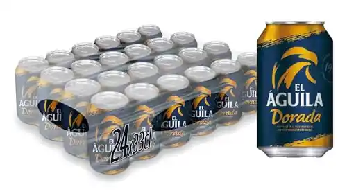 Cerveza El Aguila Dorada - Pack 24 x 33cl