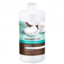 Champú Extra Hidratante de Aceite de Coco para Pelo Dañado Dr Sante