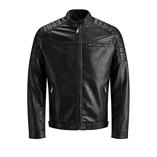 Chaqueta de piel sintética para hombre Jack & Jones
