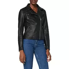 Chaqueta efecto piel ONLY ONLGEMMA Faux Leather Biker para mujer