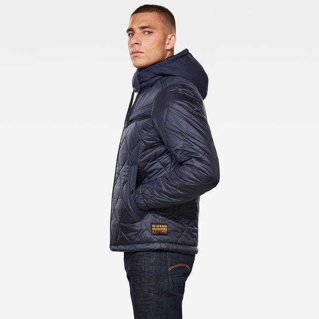 Chaqueta G-Star Raw Attacc Heatseal Quilted para Hombre (2 colores)