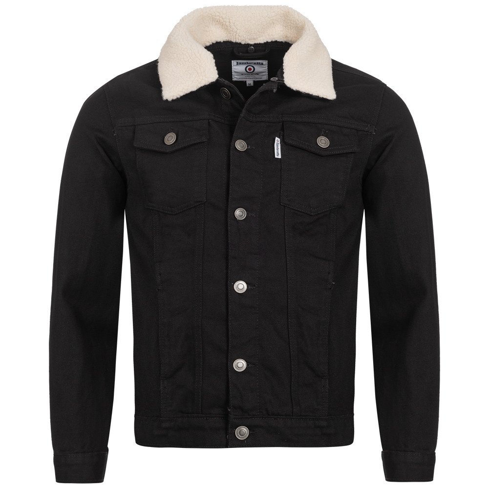 Chaqueta Lambretta Sherpa Collar Denim