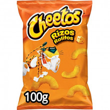 Cheetos Rizos Aperitivo de Maíz Horneado, 100g