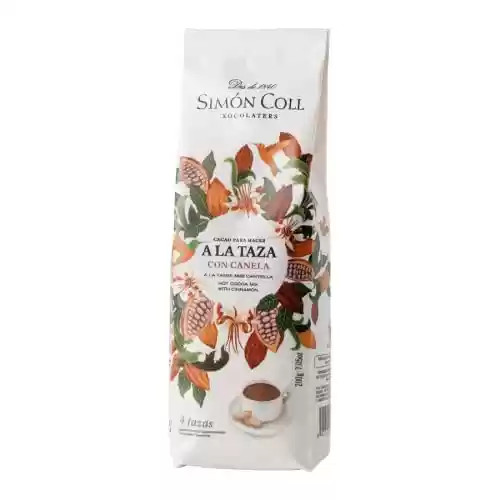 Chocolate a la taza 28% Cacao Canela 180gr Simón Coll