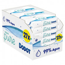¡Chollazo! 27 packs de 48 toallitas Dodot Aqua Pure