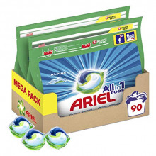 Vuelve Chollazo! 90 cápsulas Ariel Pods Detergente Lavadora (compra recurrente)