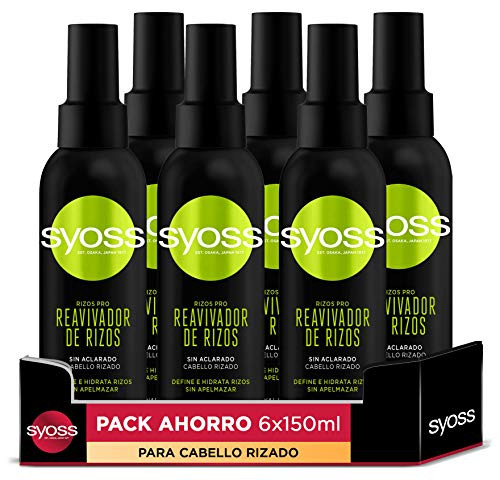 Chollazo! Pack 6x 150 ml Syoss Tratamiento Reavivador Rizos