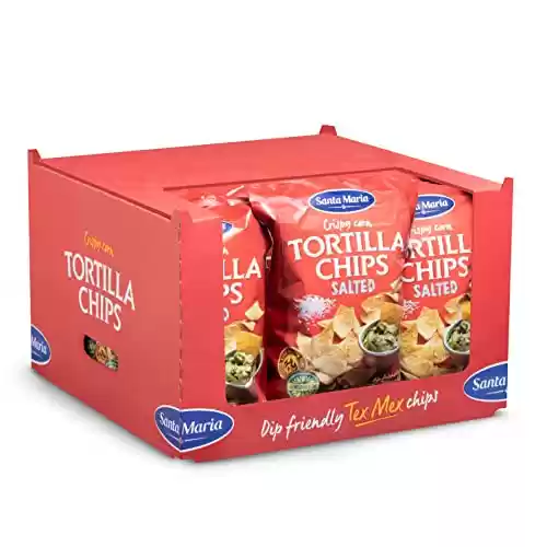 Chollazo! Pack de 15x bolsas de Nachos Santa Maria - Totopos Originales