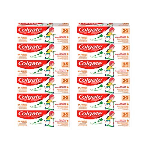 Chollazo! Pack 12 dentríficos Colgate niños 3-5 años