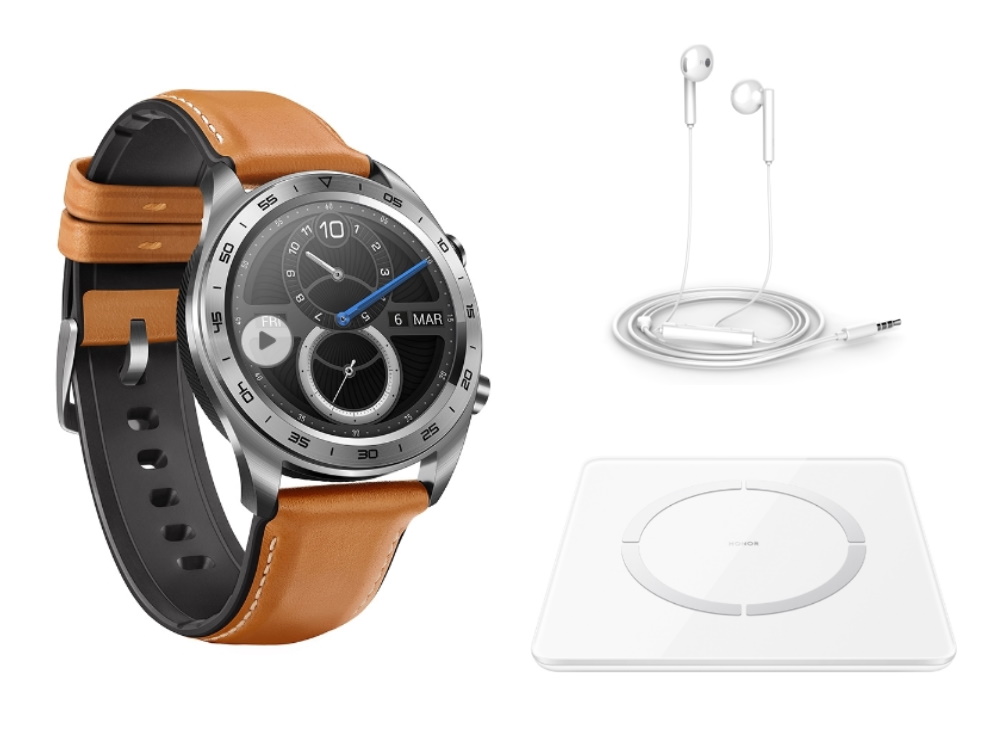 CHOLLAZO!! Smartwatch Honor Watch Magic + báscula inteligente + auriculares