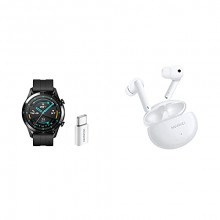 Chollazo! Smartwatch Huawei Watch GT2 Sport + Auriculares HUAWEI FreeBuds 4i