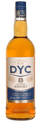 Whisky Nacional DYC de 8 años 1000 ml