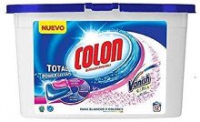 Chollito! Pack 12 cápsulas detergente Colon Total Power Gel Caps Vanish para Lavadora