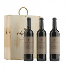 CHOLLO PRIME! 3 botellas Félix Azpilicueta Reserva Rioja + Maletín de madera