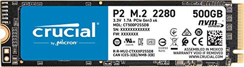 ¡Chollo Prime! SSD de 500GB Crucial P2 CT500P2SSD8