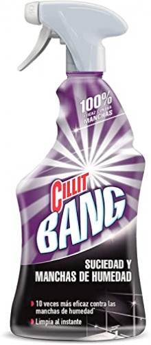 Cillit Bang - Spray Limpiador Suciedad y Manchas de Humedad, para baños y juntas negras - 750 ml (compra recurrente)