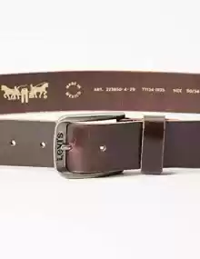 Cinturón Hombre Levi's Alturas Marrón